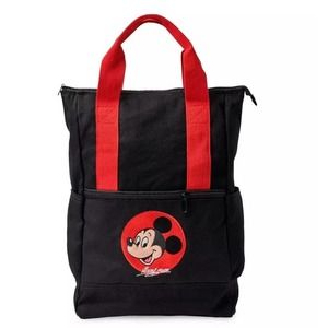 Disney Parks Mickey Mouse Black Fashion Backpack